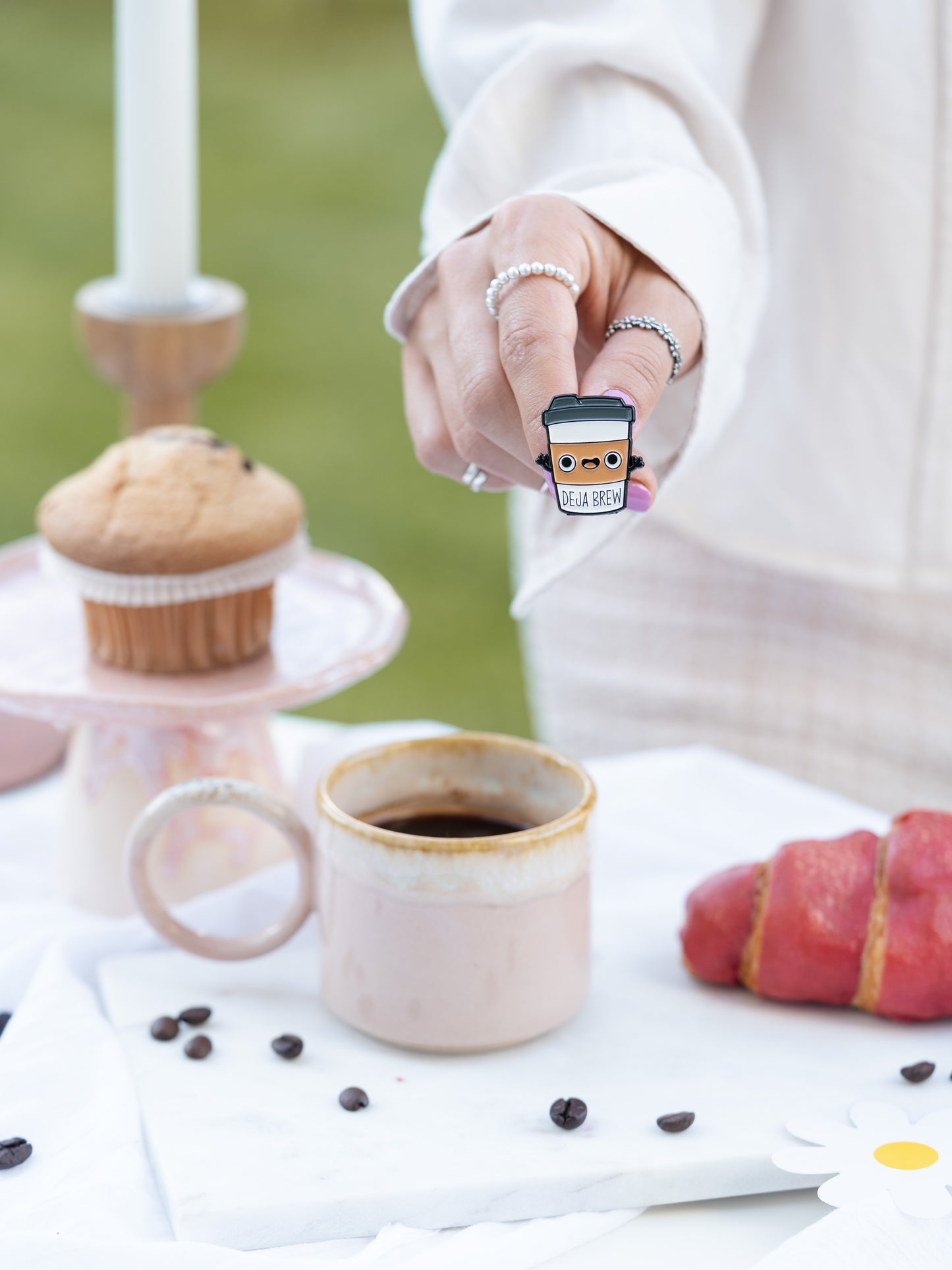 Pin "Deja Brew"
