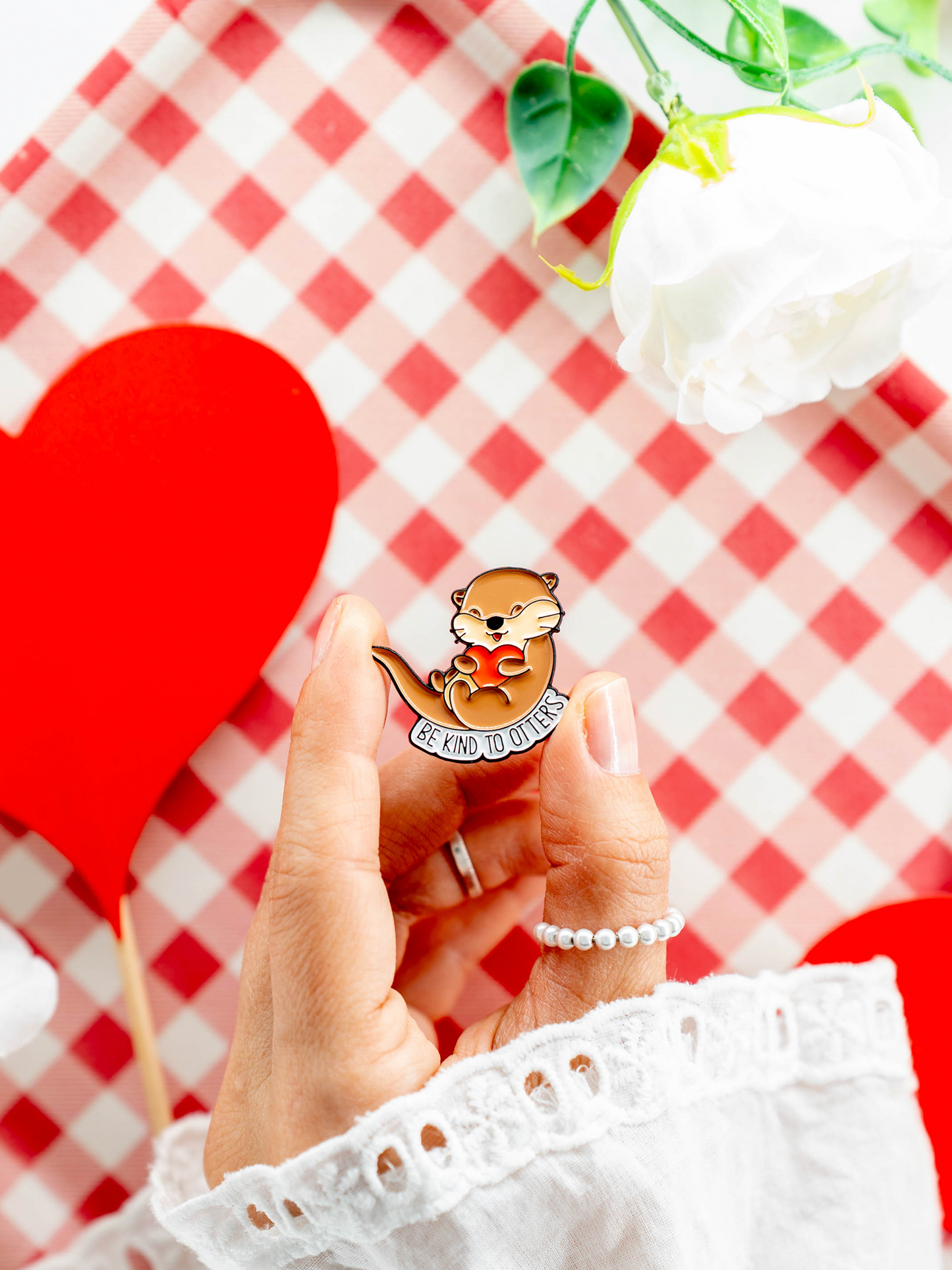 Pin "Be Kind To Otters"