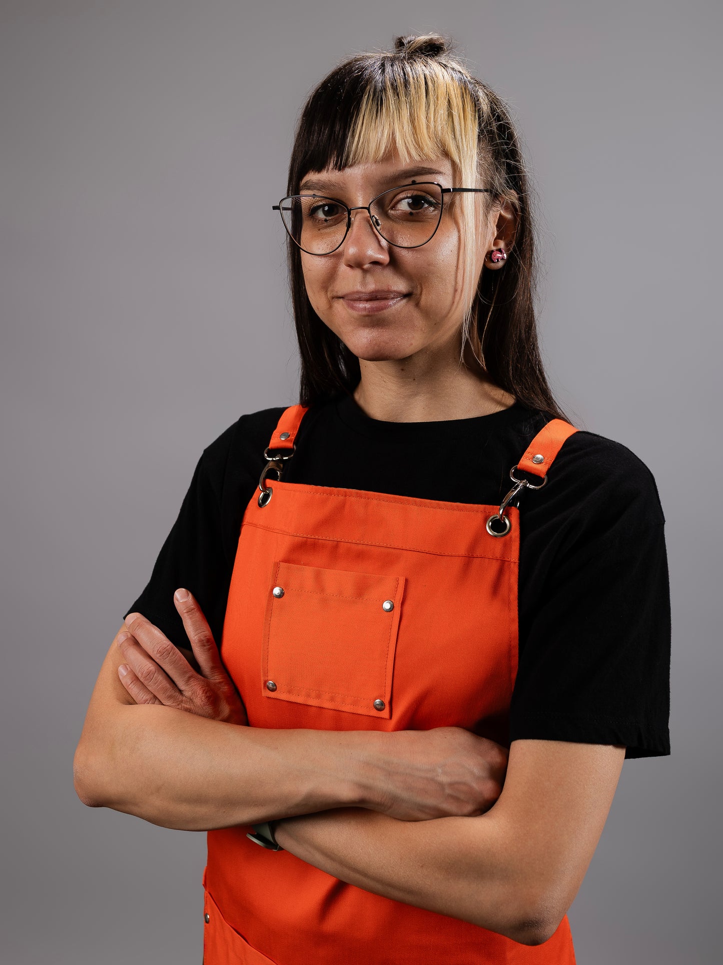 Șorț portocaliu "Amber"